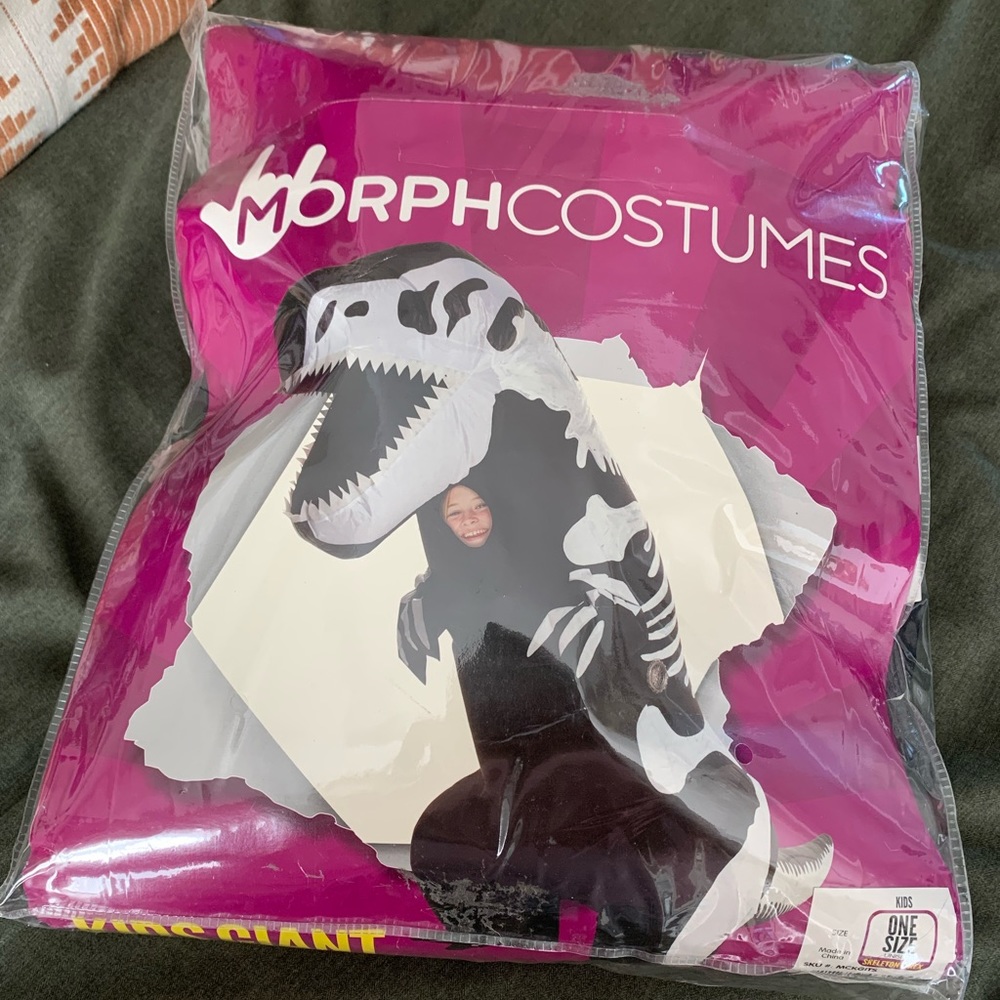 Kids inflatable T Rex Costume